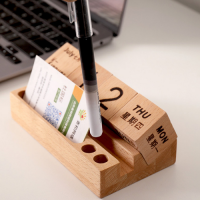 A0910 木質手機支架臺歷