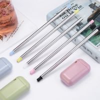 B0267 不鏽鋼折疊吸管