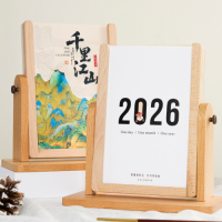 Calendar-4 翻轉鏡面臺歷