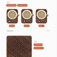 D0501 木紋暖杯墊