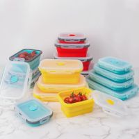 T-022 硅膠折疊飯盒