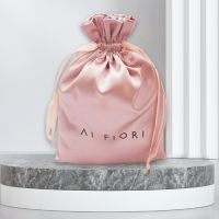 AW-0123 仿絲抽繩束口袋